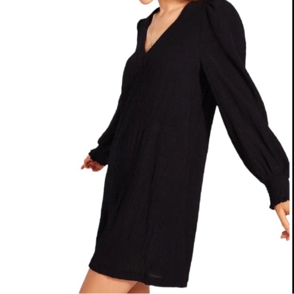 BB DAKOTA by Steve Madden, Fields of Gold Dress, XS, Black, NWT, $59 - Picture 5 of 6